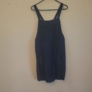 Natural Life -Dakota Tie-back Mini Dress- Denim Blue